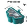 1pc Cloud Shaped Condiment Pot, Plastic Integrated Seasoning Box, Creative Multi-grid Salt Jar, Seasoning Jar, Kitchen Accessories