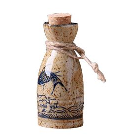 Ceramic Japanese Sake Pot Porcelain Sake Bottle Traditional Liquor Wine Jug #37