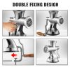 VEVOR Meat Grinder Manual 304 Stainless Steel Hand Operated Meat Grinder Multifunctional Crank Sausage Maker Coffee Powder Grinder for Household for B