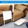 1pc Foldable Tray Table - Ultra-Portable, Smoothly Adjustable to 6 Heights, 3 Angle Settings - Perfect for Sofa TV Tray, Laptop Table, Eating, Dinner