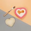 1pc Heart Sandwich Cutter And Sealer, Decruster Bread Sandwich Maker Cutters Make, DIY Pocket Sandwiches Mold Square Shape