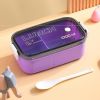 Lunch Box Microwavable Bento Box Food Container Dinnerware Lunchbox For Kids Student Office Sealed Leak-proof Portable Boxes