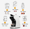 70ml Capsule Coffee Machine Automatic Espresso Machine 19Bar Extraction French Drip Mocha Italian Epresso, touch sensing 1450W