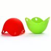 1pc Silicone Egg Cooker; Kitchen Cooking Tool 2.55x3.54inch