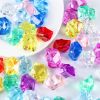 Premium Multicolored Fake Crushed Ice Rocks; Fake Diamonds Plastic Ice Cubes Acrylic Clear Ice Rock Diamond Crystals Fake Ice Cubes Gems For Decoratio