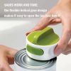 Universal Manual Can Opener - Easy Twist Release for Bottles and Cans - Perfect for Outdoor Camping and Kitchen Use