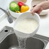 1pc/2pcs/3pcs Multi-Functional Kitchen Washing Basket Basin - Drain Water, Wash Rice, Perfect For Cleaning Vegetables And Fruits