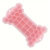 1pc Silicone Ice Tray With Lid; Large Capacity Ice Box; Bone Shaped Silicone Ice Tray; Homemade Ice Cube Mold; Kitchen Tools