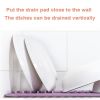 1pc Kitchen Silicone Drain Mat; Kitchen Sink Protection Anti-Scratch Mat; Non-Slip Card Bowl Card Position Mat; 16.93*12.6inch