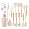 35Pcs Kitchen Cooking Utensils Set Spatula Set Baking Utensil Set Kitchen Accessories Necessities with Holder Egg Whisk Separator Tong Turner Spoons C