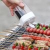 Four-in-one Sauce Sub-bottling; Creative Outdoor Barbecue Portable Transparent Seasoning Box