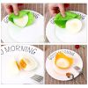 1pc Silicone Egg Cooker; Kitchen Cooking Tool 2.55x3.54inch