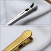 Two-in-one Stainless Steel Coffee Spoon Sealing Clip Kitchen Gold Accessories Recipient Cafe Expresso Cucharilla Decoration