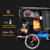 70ml Capsule Coffee Machine Automatic Espresso Machine 19Bar Extraction French Drip Mocha Italian Epresso, touch sensing 1450W