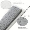 1pc Memory Foam Bath Rug, Cobblestone Embossed Bathroom Mat, Rapid Water Absorbent And Washable Bath Rugs, Non-Slip, Thick