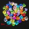 Premium Multicolored Fake Crushed Ice Rocks; Fake Diamonds Plastic Ice Cubes Acrylic Clear Ice Rock Diamond Crystals Fake Ice Cubes Gems For Decoratio