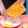 33 Grid Homemade Ice Ball Mold; Spherical Ice Maker In Refrigerator